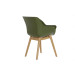 category Hartman | Tuinstoel Sophie met Armleuningen Teak | Moss Green 760487-01